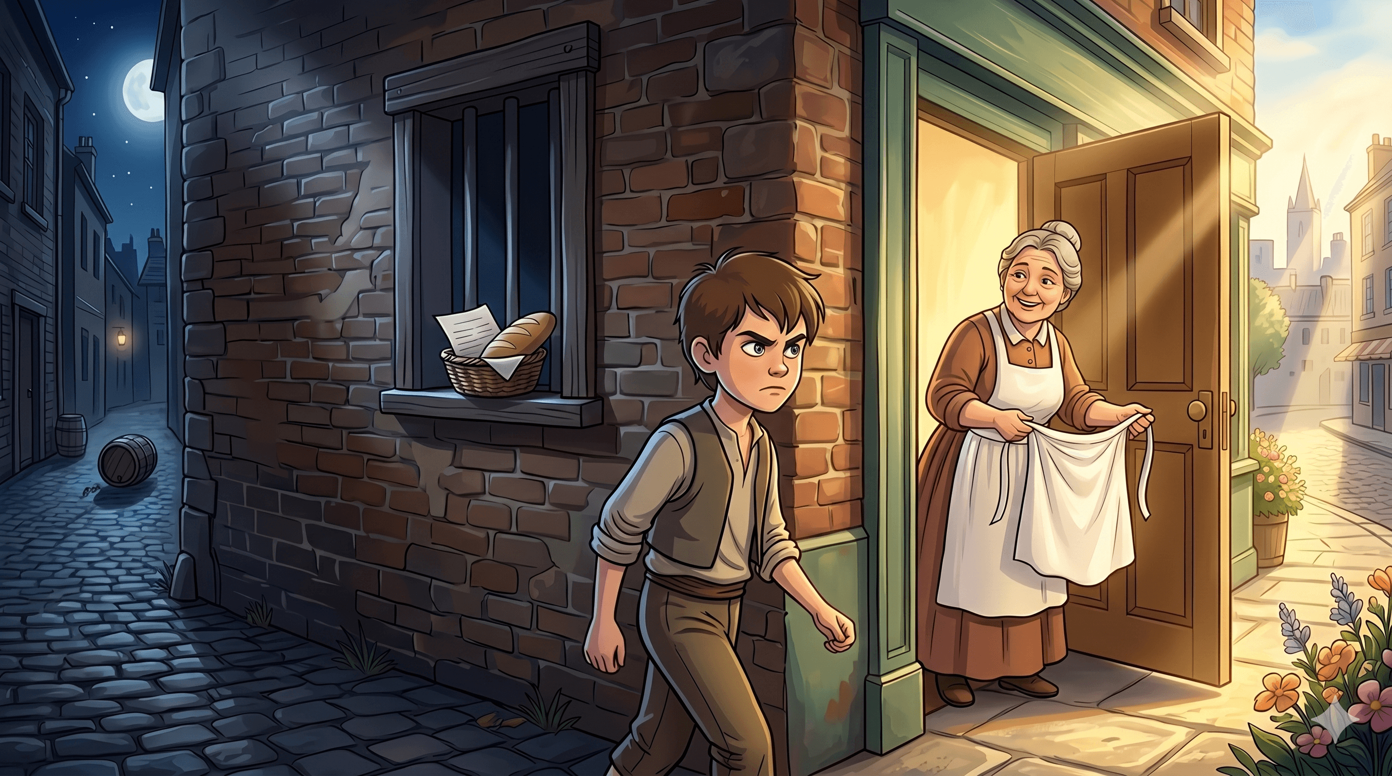 Capa da história The Thief and the Window