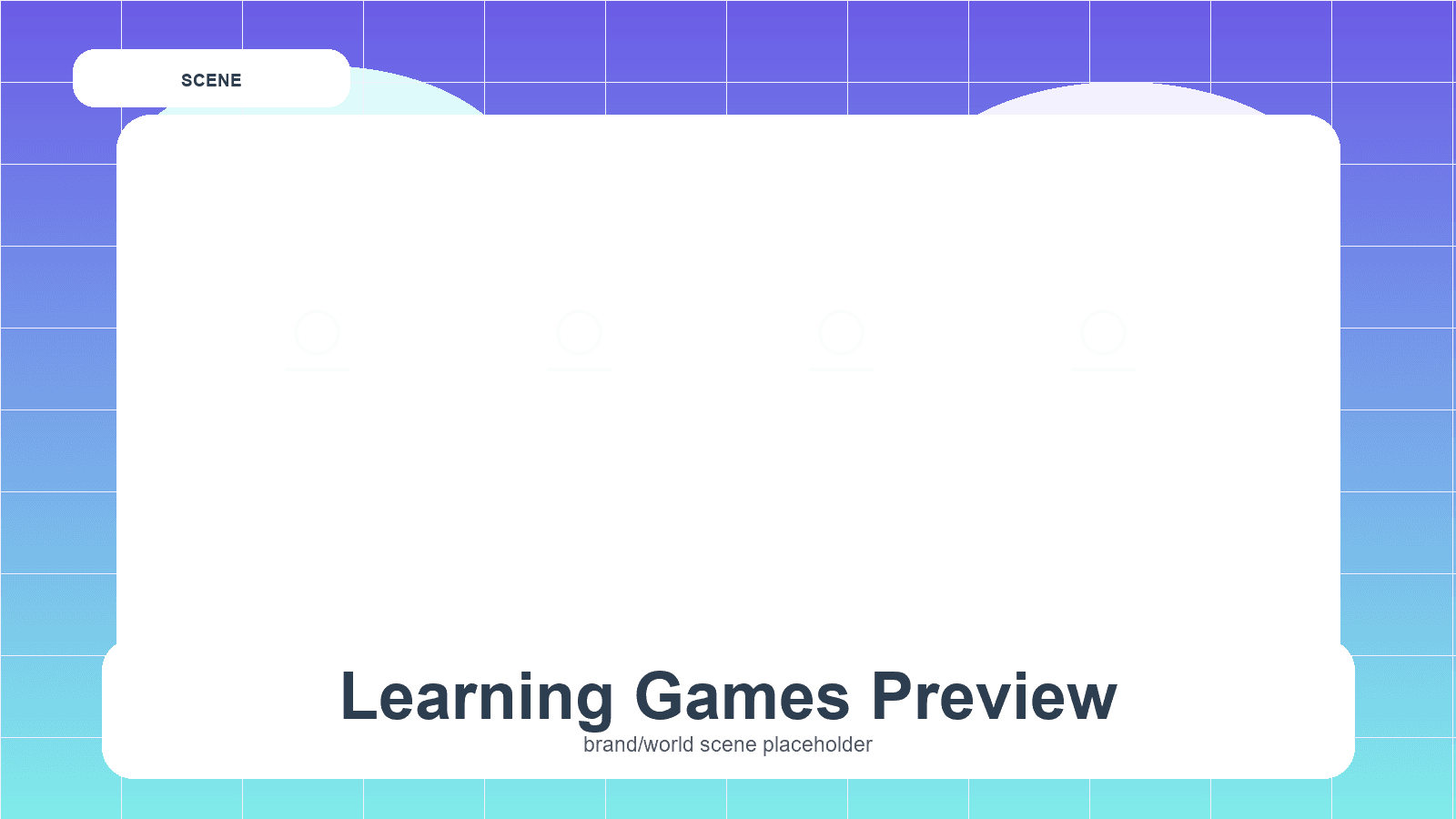 Prévia visual dos jogos educacionais da Família Smith